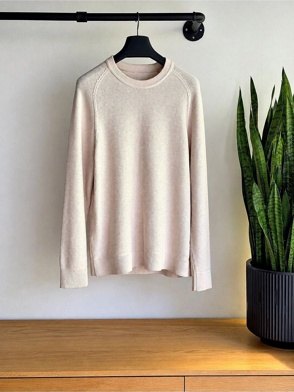 Lululemon Textured Knit Crewneck Sweater Men's Like New - Size (L)